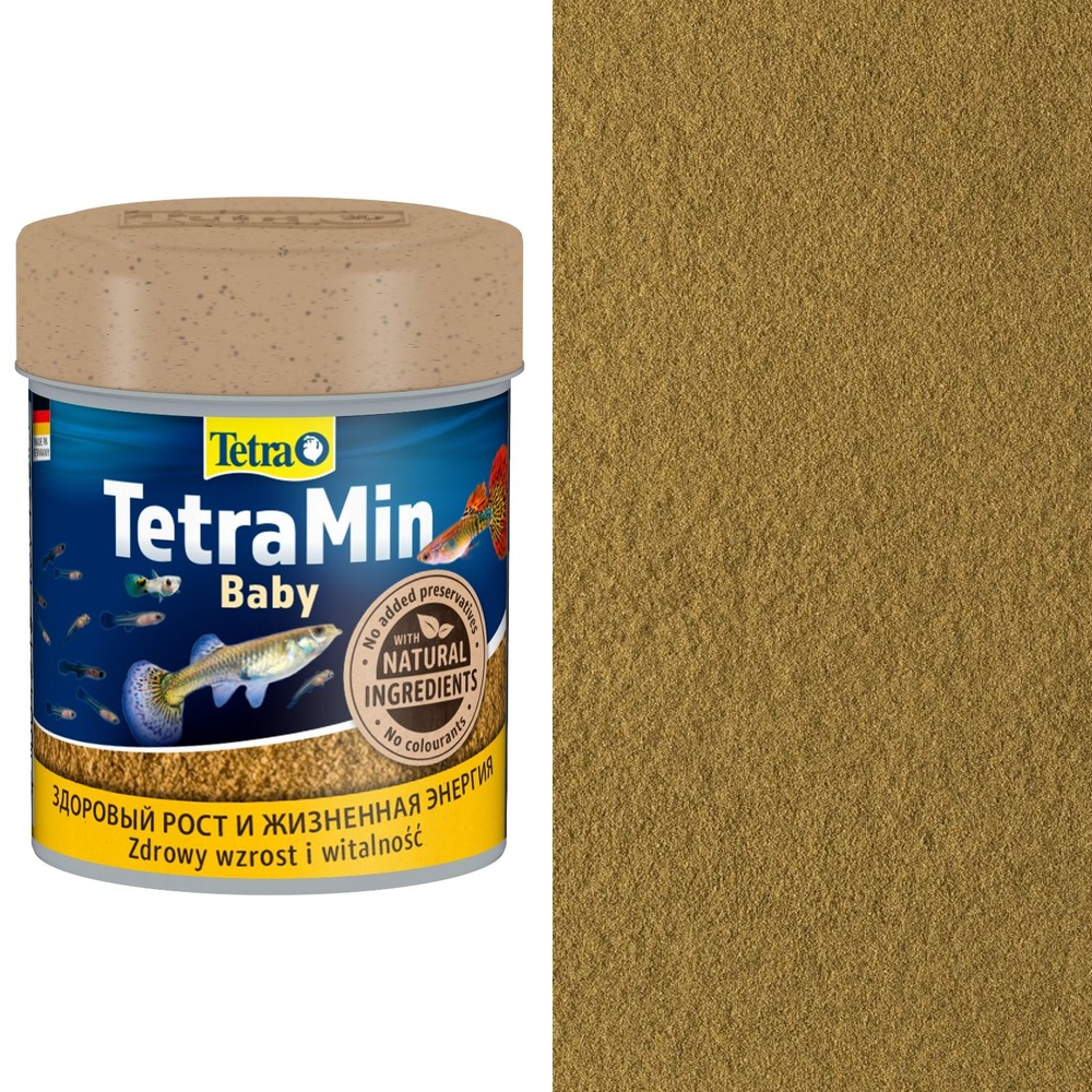 Tetra TetraMin Baby 66ml/30g - Mikropłatki dla Narybku - zdjęcie 1/4